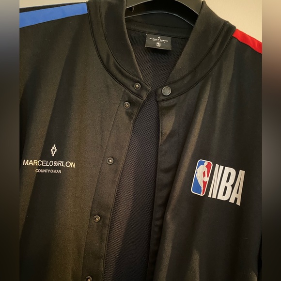 Marcelo Burlon x NBA Track Jacket Size L - Picture 2 of 8